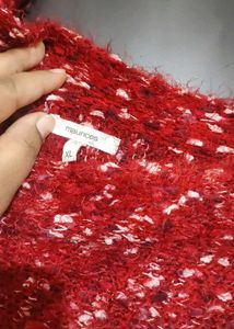 Maroon Winter Top For Girl Or Woman 42 Bust