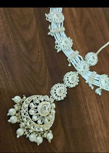 Super Stunning Pearl &amp; Kundan Bridal Jewellery Se