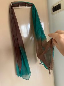 Combo Of Two Dual Color Chiffon Dupattas