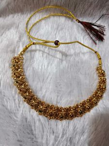 Temple Jewellery  Necklace With Earring Se
