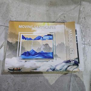 Moving Sand Art Glass Home Decor