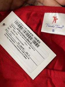 Red Crop Top For Women