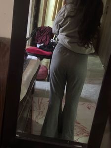 Grey Flared Pantss