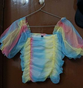 Offshoulder Tunic Top