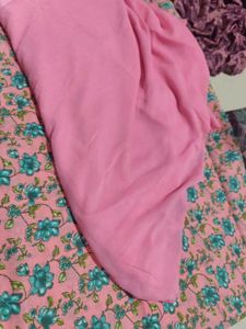 Floral Cotton Dress Material Suit Sale