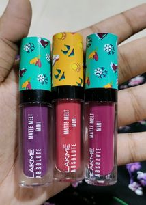 Lakme Absolute Matte Melt Mini Lipstick