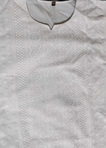 Beautiful White Colour Kurti....