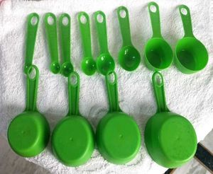 Green Measuring Spoons Set