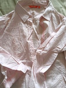 Scullers Pink Striped Shirt