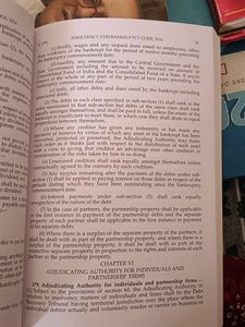 Insolvency and Bankruptcy Code