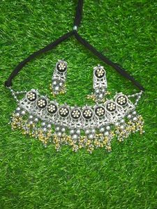 New Beautiful Black Stone Jwellary Set