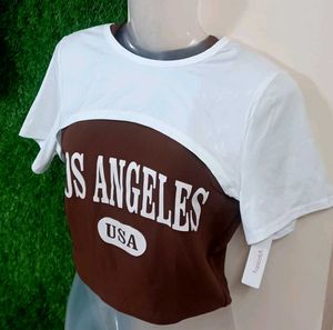 White Bolero Crop Top