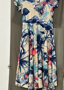 Dress With Floral Print