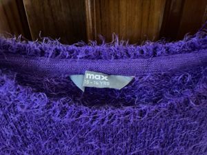 Womens Purple Sweatshirt