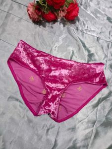 Victoria&#39;s Secret Pink Velvet Panty