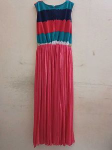Peach Maxi Dress