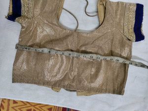 Golden Padded Blouse