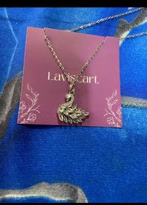 Sparkling Swan Pendant Necklace