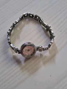 Silver Colour Ladies Watch