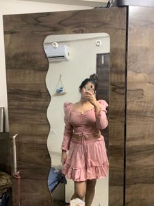 Pink Two-Piece Set