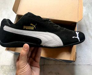 PUMA SPEEDCAT  BLACK SNEAKERS UK 7(41)