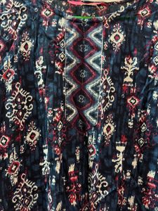 Boho Print Tunic Top