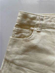 Cute butter yellow Mini Skirt