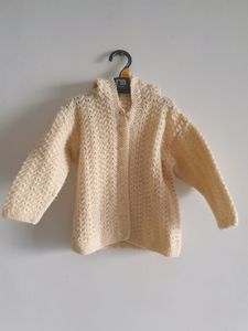 Cream Sweater (Handmade)