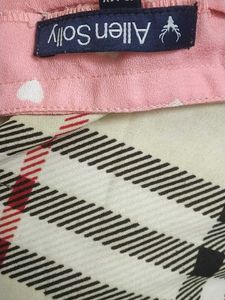 Pink Heart Print Dress