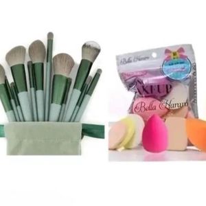 Makeup Brushes With Blender
