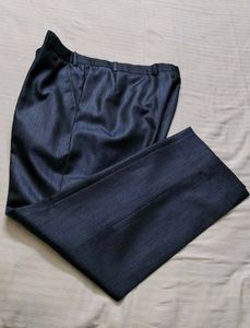 Partywear Men Blue Rayon Two Piece Suit