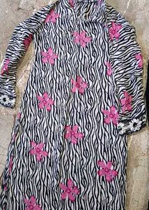 Floral Print Kurta Set