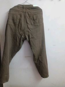 MAST AND HARBOUR BROWN JEANS FOR WOMEN