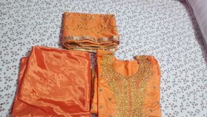 new silk Elegant Ethnic Kurta Set