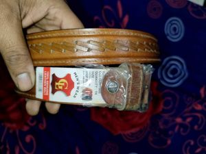 Genuine Leather Belt - New with Tag