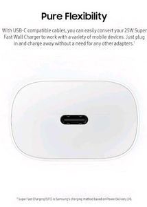 Samsung 25W Type C Charger