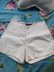 White Shorts