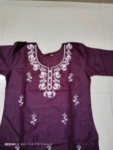 Embroidery Kurti New Unused