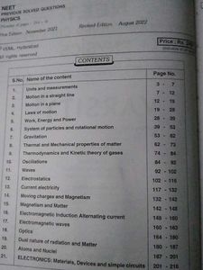 NEET Physics Solved Questions