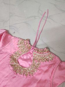 Cute Pink Ethnic Dress