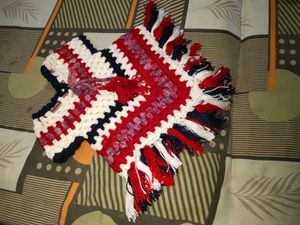 Handmade Crochet dress 0-6 months