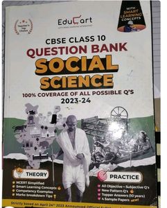 Educart Social Science Question Bank Class 10
