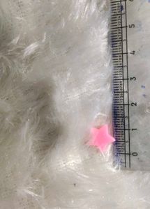 500pcs colourful star beads for jwellery making an