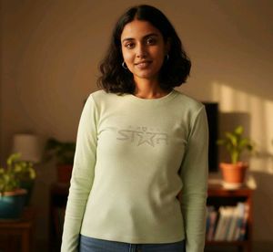 Cute Light Green Top