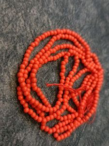 Coral Beaded Necklace