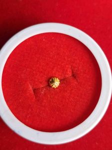 Gold Nose Pin All 3 Side Small Heart Shape