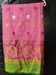 Pink & Gold Indian Sari