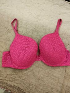 Pink Lace Push-Up Bra✨