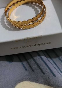 Gold Bangle Set
