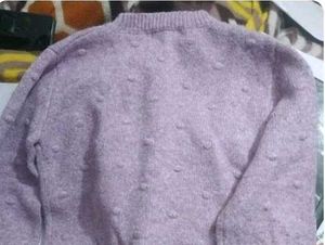 Lavender Knit Sweater